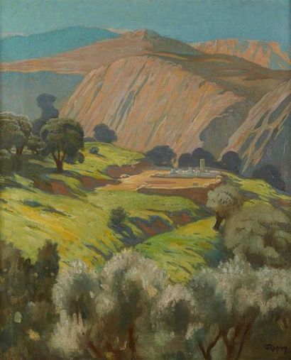 Henri RAPIN (1873-1939)
Paysage méditerranéen
Huile...