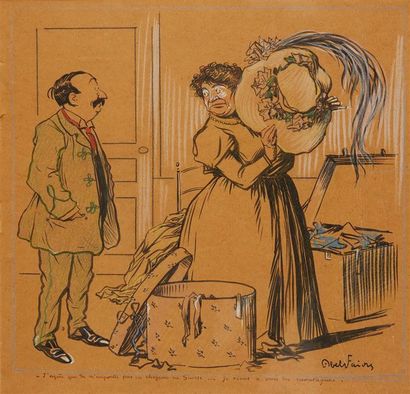 Abel FAIVRE (1867-1945)
J'espère que tu n'emportes...