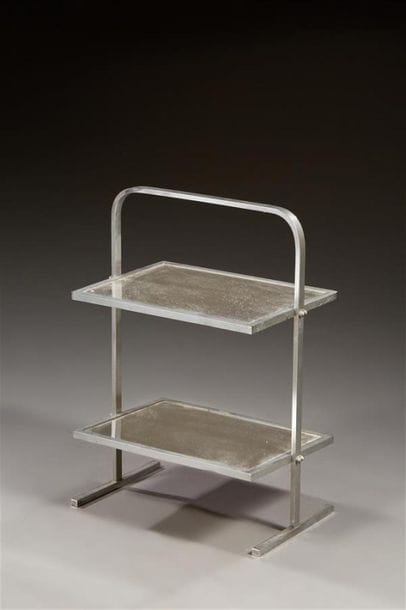 Jacques ADNET (1900-1984)
Serviteur en métal...