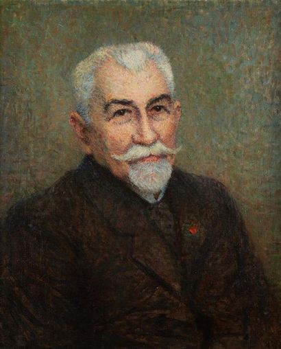 Ecole FRANCAISE vers 1900
Portrait d'homme...