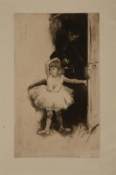Louis LEGRAND (1863-1951)
Première leçon,...