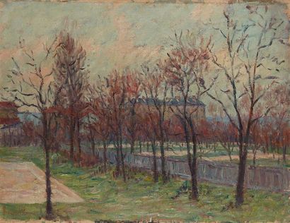 ROUSSEL- MASURE (1863-1919)
Paysage d'automne
Huile...