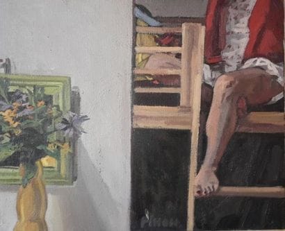 Melissa PINON (née en 1972)
Jambes sur la...