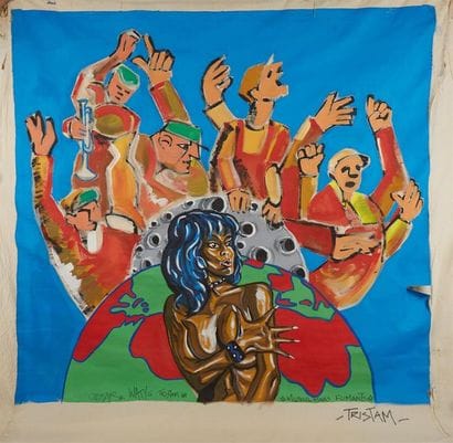 LES MUSULMANS FUMANTS
Composition
Toile sans...