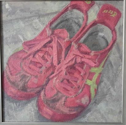 Melissa PINON (née en 1972)
Paire de baskets
Huile...