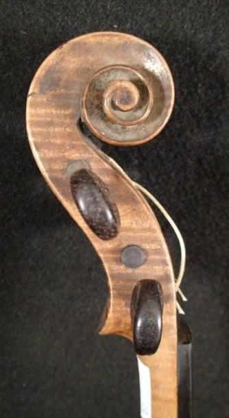 Violon 4/4 de facture allemande, fin XVIIIe...