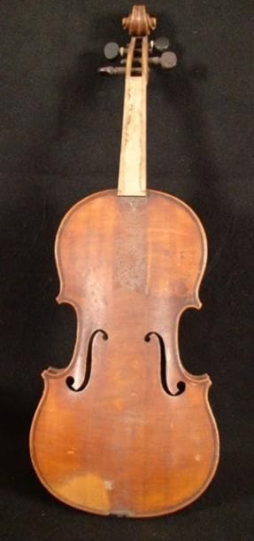 Violon 4/4 Français. Milieu XIXe siècle....