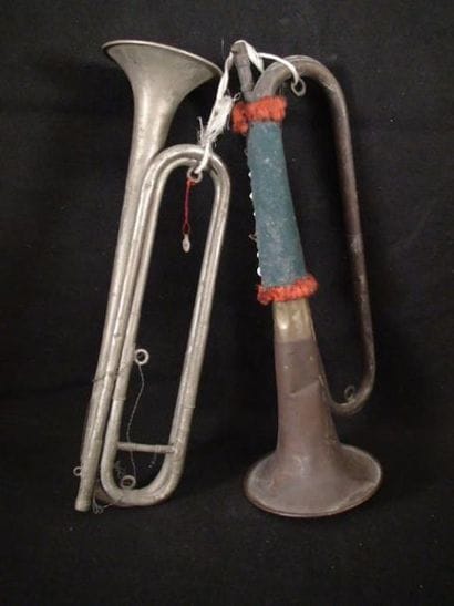 Clairon de Jules Martin et une trompette...