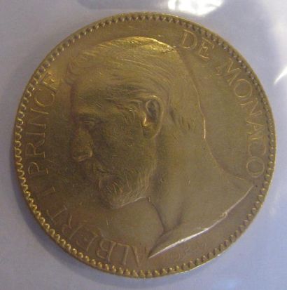 Monaco - 100 Francs or Albert Ier 1891 A...