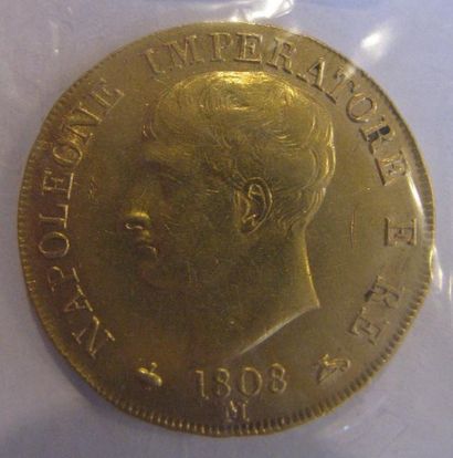 Royaume de Napoléon (Italie) - 40 Lire or...