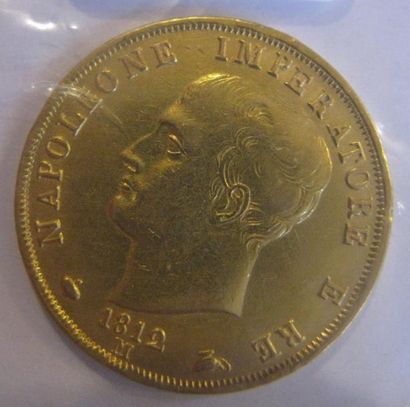 Royaume de Napoléon (Italie) - 40 Lire or...