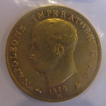 Royaume de Napoléon (Italie) - 40 Lire or...