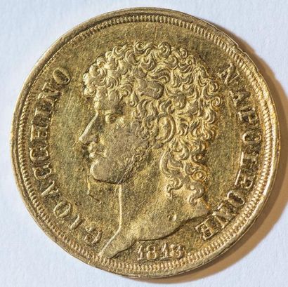 Sicile (Italie) - 40 Lire or Joachim Napoléon...