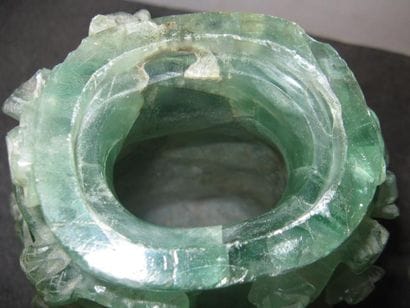 EXTRÊME-ORIENT
Pot couvert en fluorine à...