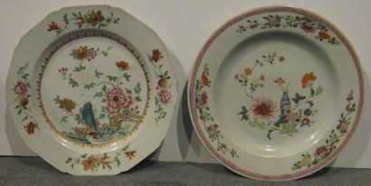 CHINE
Compagnie des Indes Deux assiettes...