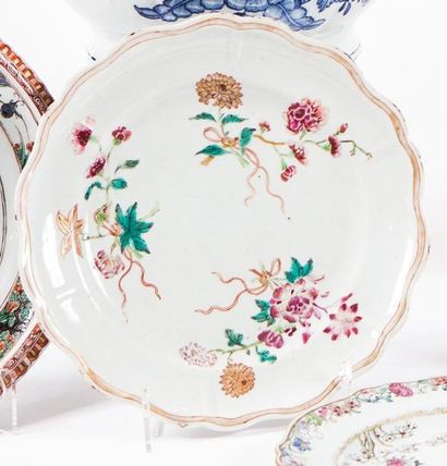 CHINE
Compagnie des Indes Assiette à bord...