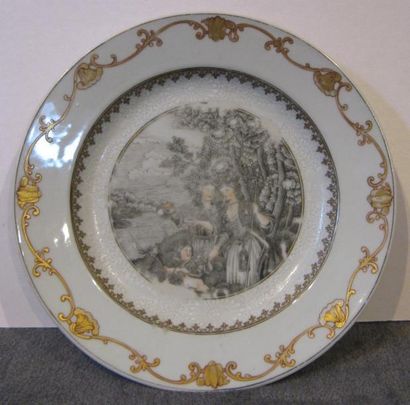 CHINE
Compagnie des Indes Assiette creuse...