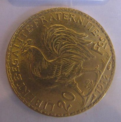 20 Francs or Coq 1912 SUP (Faux)