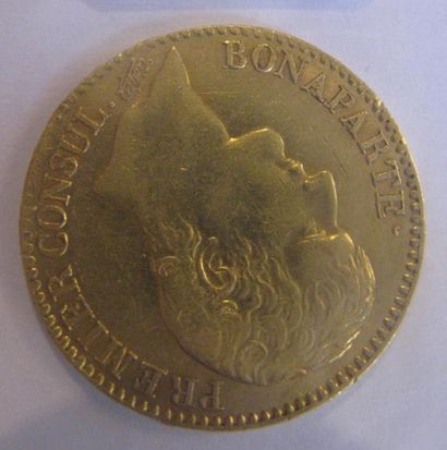 40 Francs or Bonaparte premier consul AN...