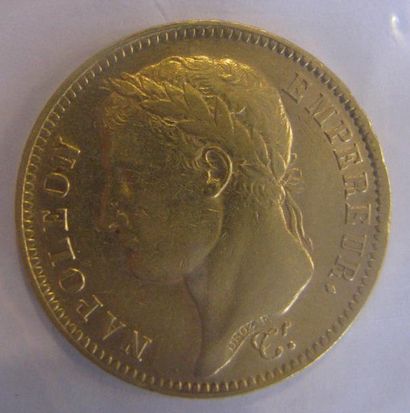 40 Francs or Napoléon Ier tête laurée, Empire...