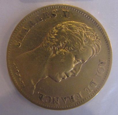 40 Francs or Charles X, 2ème type 1830 A...