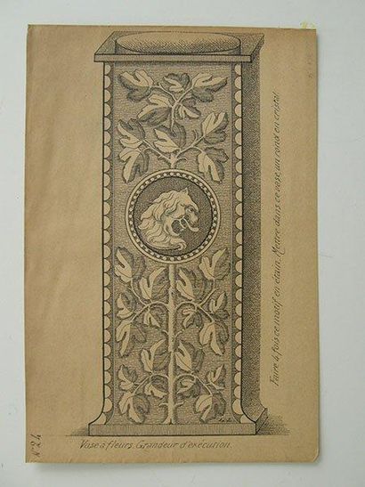 Adolphe Alcan
Étude pour un vase à la chimère...