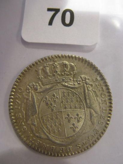 Louis XV - 1770 tenue de Rennes (13 800 jetons)...