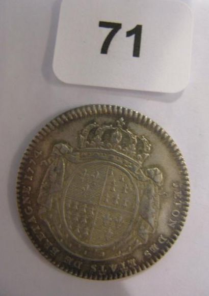 Louis XVI - 1774 tenue de Rennes (13 600...