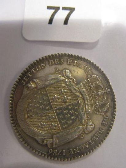 Louis XVI - 1786 tenue de Rennes (12 000...