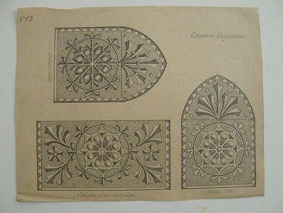 Adolphe Alcan
Étude pour une châsse (aux...