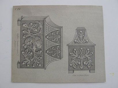 Adolphe Alcan
Étude pour un coffret à la...