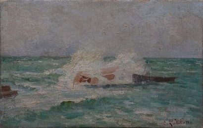 LA VILLETTE Élodie, 1943-1917
Effets de vagues,...