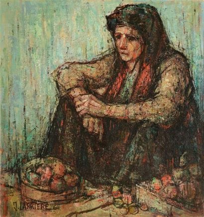 LARRIERE J., XXe siècle
Marchande de fruits,...