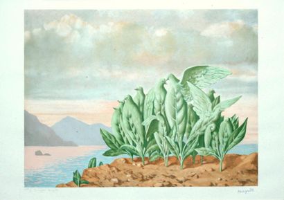MAGRITTE René, 1898-1967
Ile au trésor, 1942,...
