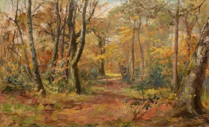 NOBILLET Auguste Michel, 1850-1914
Chemin...