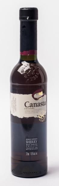 2 Xérès cream Canasta William Humbert 37.5cls...