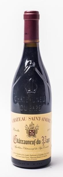 6 Chateauneuf du Pape 2001, Château Saint...