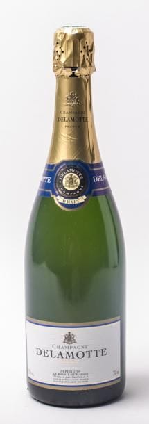 6 Champagne Delamotte Brut présumé plus de...