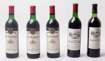 5 3 Graves clos les majureaux 1967 + 2 ch...