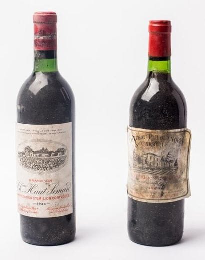 2 Ch Haut simar 1964 + 1 ch Puy Blanquet...