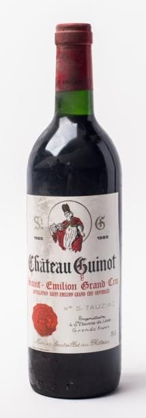 5 Ch Haut Guinot 1985 grand cru St Etienne...