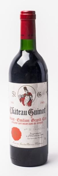 12 Ch Haut Guinot 1985 grand cru St Etienne...