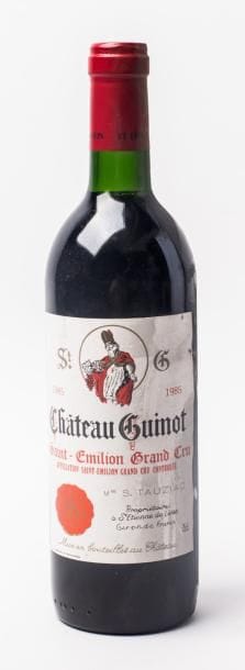 12 Ch Haut Guinot 1985 grand cru St Etienne...