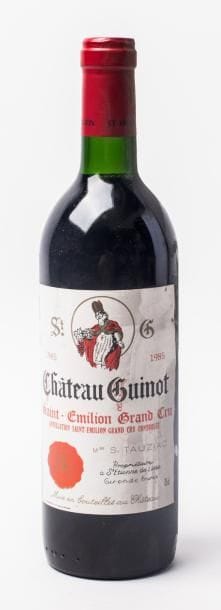 12 Ch Haut Guinot 1985 grand cru St Etienne...