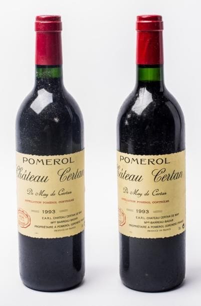 2 Ch De may de Certan 1973 ds le goulot ...