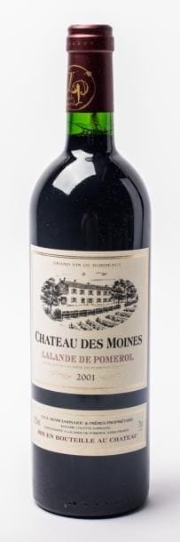 6 Ch des moines 2001 Lalande de pomerol ...
