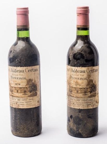 2 Vieux château certan 1979 Ds le goulot...