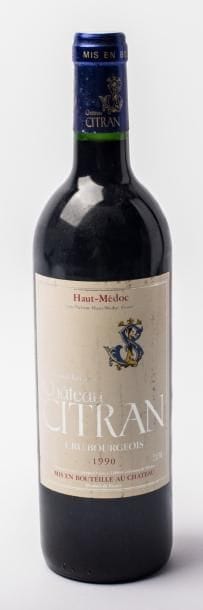 1 Ch Citran Ht médoc 1990 cru bourgeaois...