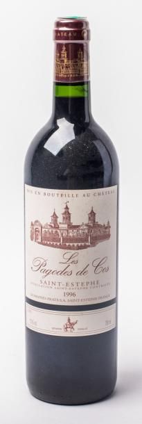 3 Pagode de cos Estournel 1996 TBE