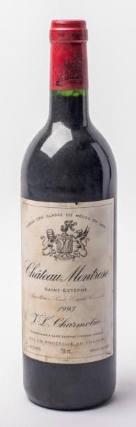 4 Ch Montrose 1993 fanée Bon niveau